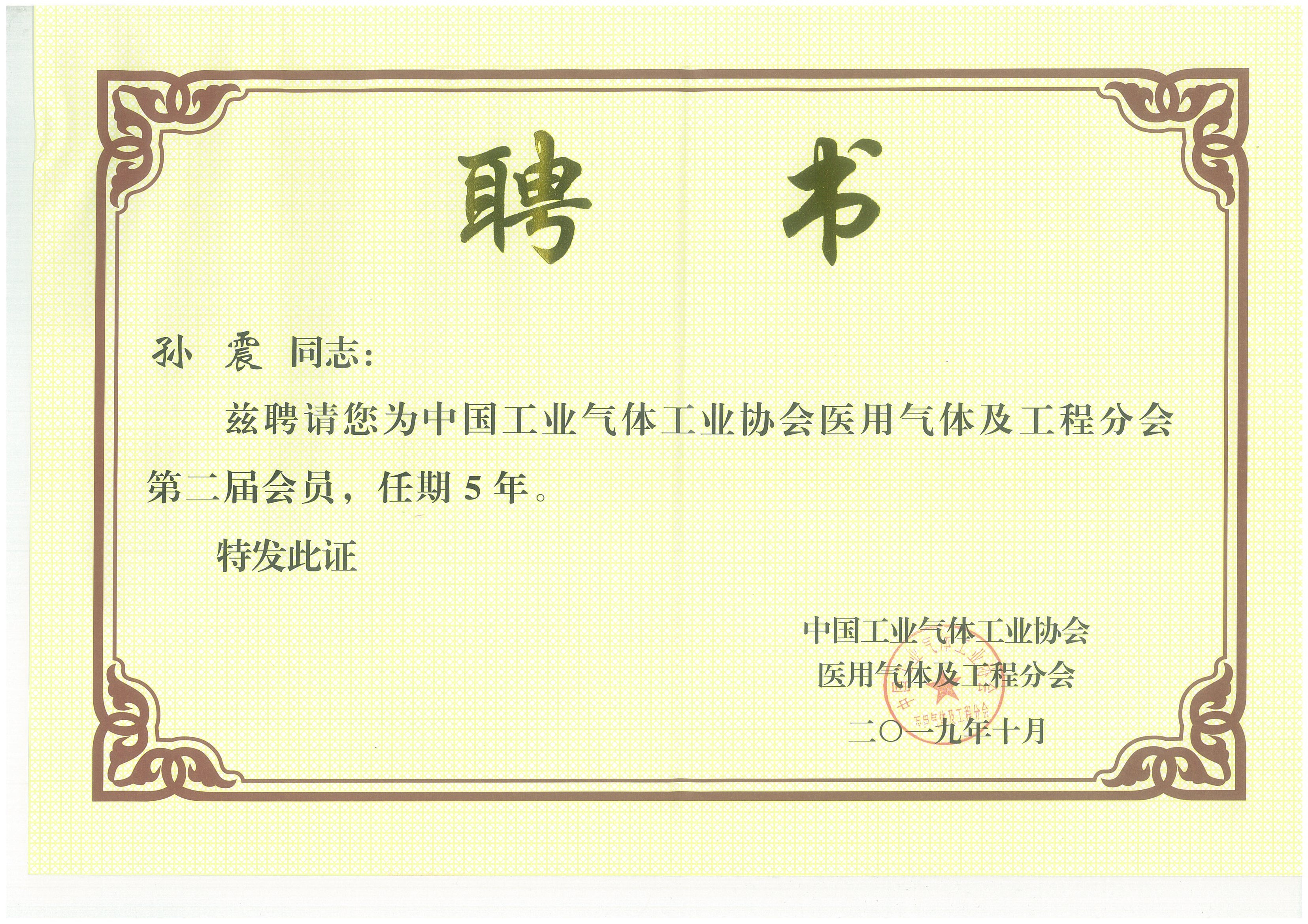 中國工業(yè)氣體工業(yè)協(xié)會會員